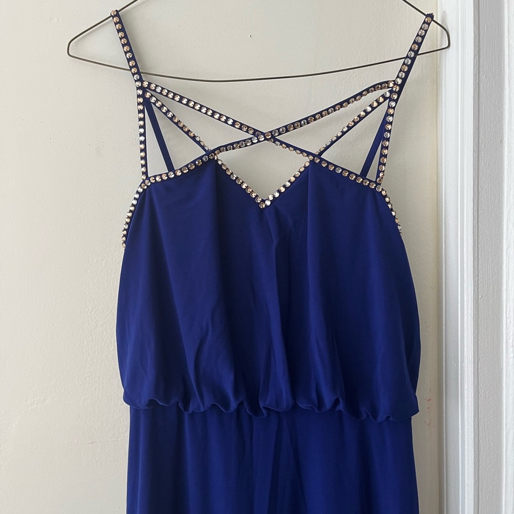Stunning cobalt blue formal dress